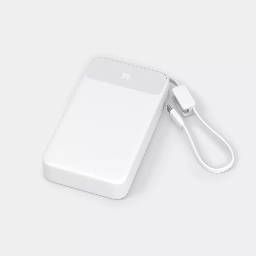 Ładowarka Przenośna 20000 Mah Z Wbudowanym Kablem Pętlowym