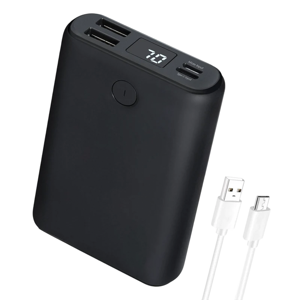 Ładowarka Przenośna 10000 Mah Lekki Z Dwoma Portami USB